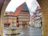 Marktplatz in Hildesheim CC0 pixabay
